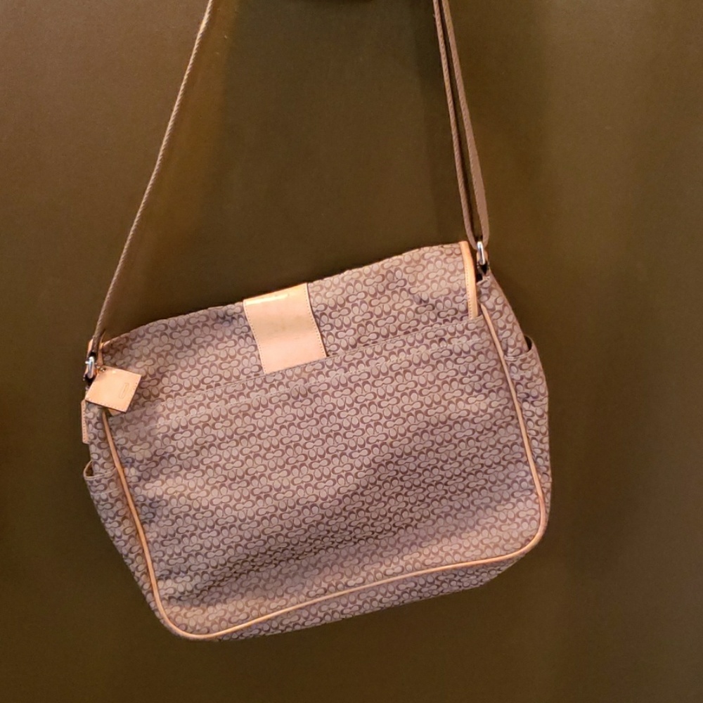 Coach messenger/ diaper bag
